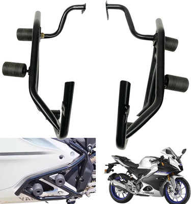 OZANGO Bike Heavy Quality Metal Crash Guard with 4 Slider Support for Yamaha R15 V4(Royal Enfield)