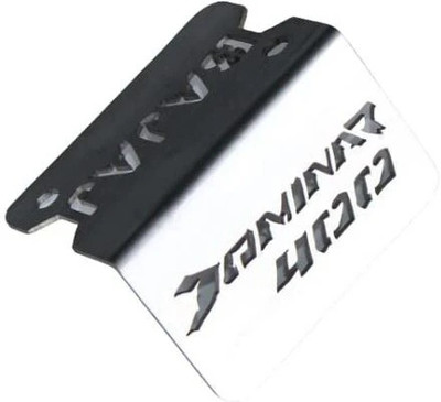 OBEROI'S TRADERS Dominar 400 Stainless Steel Front Disc Brake Fluid Reservoir Oil Cap Cover Bike Crash Guard(Bajaj)