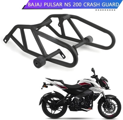 RS ACESSORIES HUB Heavy Duty Frame With Slider Crash Guard for Pulsar NS200(Bajaj)