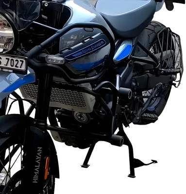 AATRU AUTO SUPER HEAVY QUALITY CRASH GUARD WITH 4 SLIDERS RE HIMALAYAN 450(Royal Enfield)
