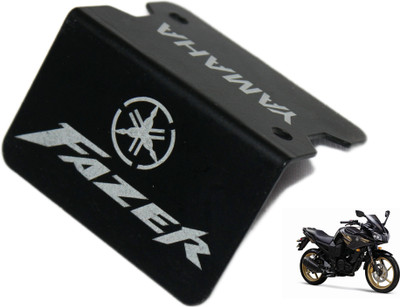 OBEROI'S TRADERS Fazer Stainless Steel Front Disc Brake Fluid Reservoir Oil Cap Protector Cover Bike Crash Guard(Yamaha)
