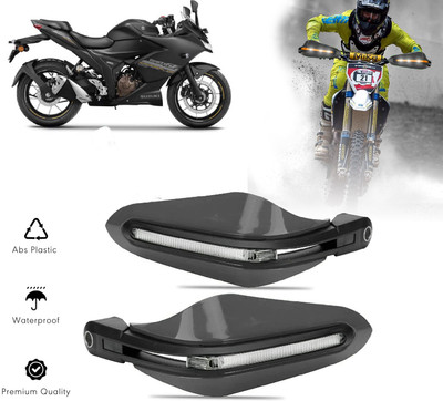 AUTO PEARL Grey Protector Proguard Pro Brake Clutch Lever Protector Guard Bike Crash Guard(Suzuki)