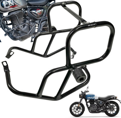 Dhe Best Bike HG1 Premium Crash Guard With Frame Slider Support For RE Hunter 350(Royal Enfield)