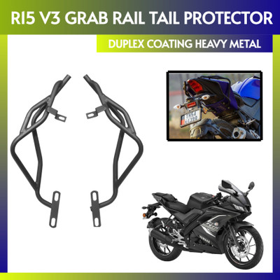 ZRIDE Heavy Metal R15 V3 Grab Rail / Tail Protector Bike Crash Guard(Yamaha)