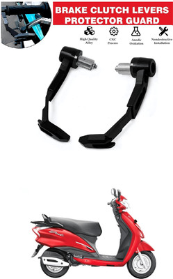 GONAMA Universal Motorcycle Adjustable Brake Clutch CNC Lever Protector Guard sg86 Handlebar Hand Guard(Hyosung)