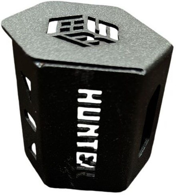 Gogna Mart Rear Brake Oil Container Guard compatible with Hunter 350 Bike Crash Guard(Royal Enfield)