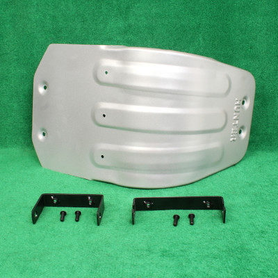 MEYOU BULLET SILVER METAL SUM GUARD ENGINE GUARD, HUNTER 350cc (MADE IN INDIA) Bike Engine Guard(Royal Enfield)