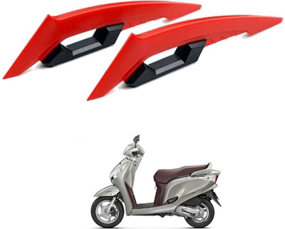 PRTEK Motorcycle Front Fairing Winglets 1pair Universal for bikeAviator Bike Leg Guard(Honda)