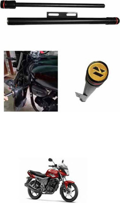 E-Shoppe NEW STYLISH HEAVY SINGLE ROD OPEN LEG GUARD FOR SZ-S Bike Crash Guard(Yamaha)