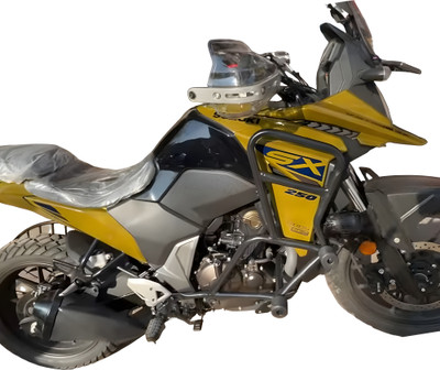RS ACESSORIES HUB HEAVY QUALITY CRASH GUARD WITH 4 SLIDER FOR V-STROM 250 SX(Suzuki)