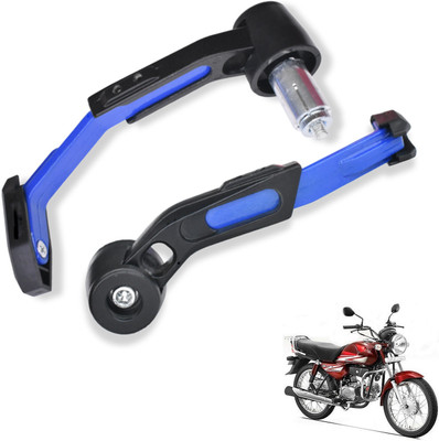 Shopland Adjustable CNC Lever Guard for All Bike LG_Blue134 Bike Crash Guard(Hero)