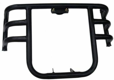 DOLSHACOB New Heavy Duty Metal Leg Guard 3 Bar Rods Black Suitable for BS4 and BS6 Bike Crash Guard(Royal Enfield)