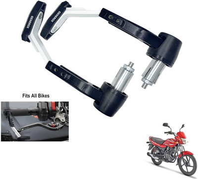 Generox Handle Clutch Lever Protector Guard for All Bike LG_White172 Bike Crash Guard(Bajaj)