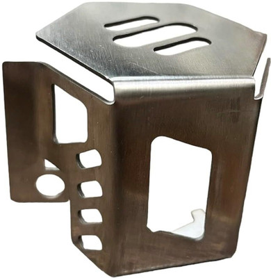 SGTB Himalayan Brake Oil Reservoir Master Cylinder Guard Stainless Steel Bike Crash Guard(Royal Enfield)