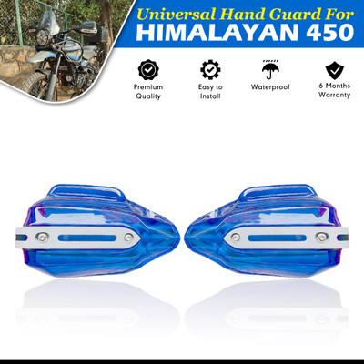 OBEROI'S TRADERS Himalayan 450 Bike Hand Guard Brake / Clutch Lever Protector / Wind Deflector Handlebar Hand Guard(Royal Enfield)