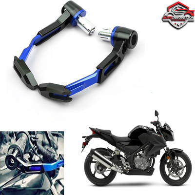 Autoinnovation Blue Black CNC Brake Clutch Lever Protector for motorcycles_39 Bike Crash Guard(Honda)