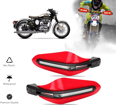 AUTO PEARL RED Protector Proguard Pro Brake Clutch Lever Protector Guard Bike Crash Guard(Royal Enfield)