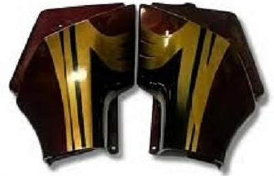 TAWAR ENTREPRISE Side Panel For Passion Plus (Wine Red) Bike Crash Guard(Hero)