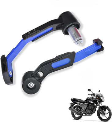 Shopland Adjustable CNC Lever Guard for All Bike LG_Blue254 Bike Crash Guard(Yamaha)