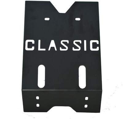 ENEMYT Classic Engine Guard, Motorcycle Skid Plate for Bullet 350/500, Black 2021 Model Bike Engine Guard(Royal Enfield)