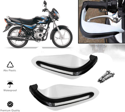 AUTO PEARL White Protector Proguard Pro Brake Clutch Lever Protector Guard Bike Crash Guard(Bajaj)