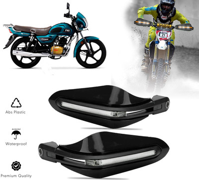 AUTO PEARL Black Protector Proguard Pro Brake Clutch Lever Protector Guard Bike Crash Guard(TVS)
