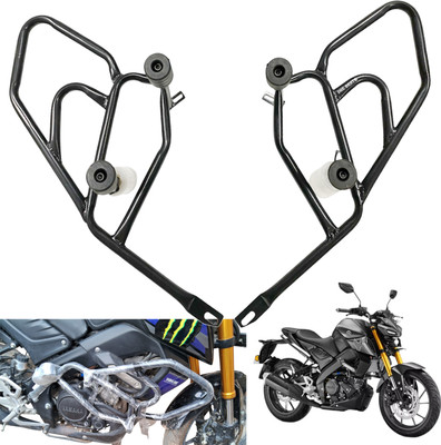 Dhe Best Bike Safety Leg Guard Big Crash Guard Heavy Duty 4 Slider for Yamaha MT 15(Yamaha)