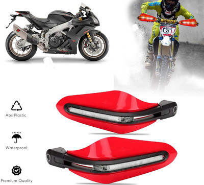 AUTO PEARL RED Protector Proguard Pro Brake Clutch Lever Protector Guard Bike Crash Guard(Aprilia)