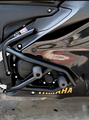 RS ACESSORIES HUB Premium Crash Guard with Slider Compatible for R15-V4(Yamaha)