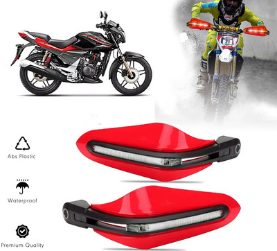 AUTO PEARL RED Protector Proguard Pro Brake Clutch Lever Protector Guard Bike Crash Guard(Hero)