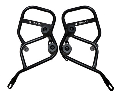 B.K Accessories Bike Crash guard With 4 Slider Heavy Quality Metal For B.ajaj Pulsar NS160 Model(Bajaj)