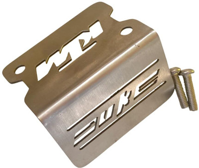 road religion Front Brake Cylinder Cover/Guard/Protector for KTM Duke - Stainless Steel Bike Saree Guard(KTM)