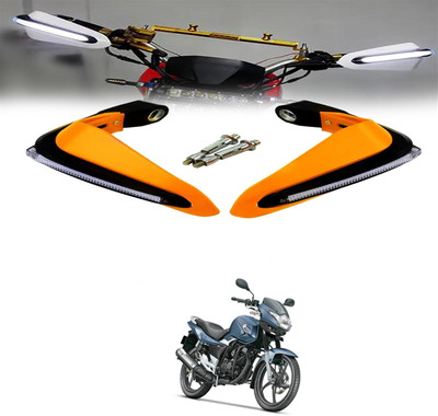 XZRTZ Handguard Handlebar Protector Handguard Turn Orange ForGS 150R Bike Crash Guard(Suzuki)