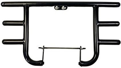 DOLSHACOB 3 Rod Stylish Front Airfly Leg Guard Black Bike Crash Guard(Royal Enfield)