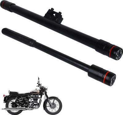 Grandbiker Baseball Leg Guard Dual Rod for Standard 350 BS3 Bike Crash Guard(Royal Enfield)