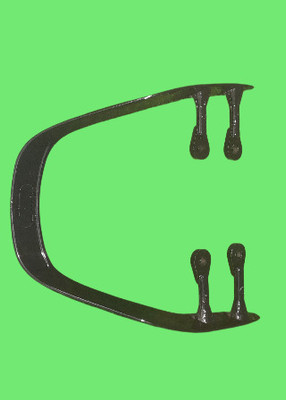 pnk STYLISH HEAVY S ROD OPEN LEG GUARD Bike Crash Guard_169(Hero)