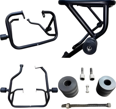 RS ACESSORIES HUB Crash Guard Leg Guard Frame Slider for Yamaha MT-15 BS4 or BS6 Models v1-2(Yamaha)