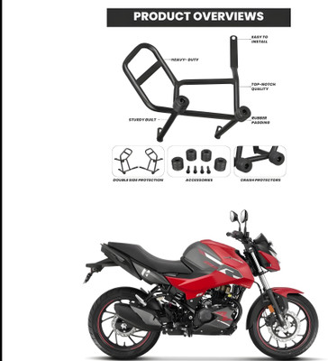 ZOJILA Best Heavy Quality Metal Crash Guard Compatible X-TREME 160R(Hero)