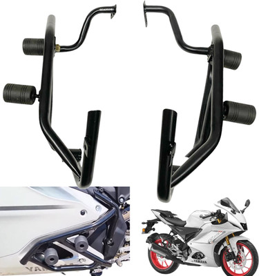 OZANGO Bike Heavy Duty Leg Guard Crash Guard Safety 4 Slider for Yamaha R15 V4(Royal Enfield)