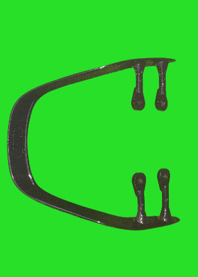 pnk STYLISH HEAVY S ROD OPEN LEG GUARD Bike Crash Guard_165(Hero)