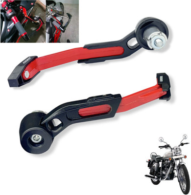 Generox Lever Protector Guard GX-LeverGuard-RED-099 Bike Crash Guard(Royal Enfield)