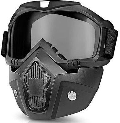 ShopVee Riding Goggle Mask – Anti-Dust & Windproof Face Protection | Anti Scratch UV Protective Face & Eyewear Windproof Dirt Shield | Blowtorch, Power Tool  Safety Goggle(Free-size)