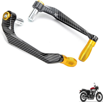 Generox Premium Quality Protective Lever Guard for All BikeGX-CRNF-GolDenLG350 Bike Crash Guard(Triumph)