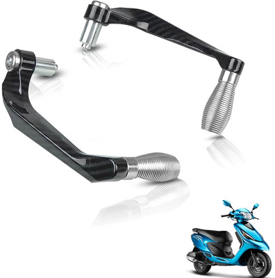 Generox Premium Quality Protective Lever Guard (BLUE) for All BikeGX-CRNF-silverG245 Bike Crash Guard(TVS)