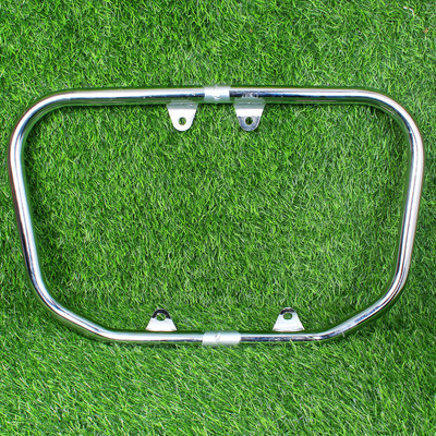 Amaflip SPLENDOR LEG GUARD MID STEEL ORIGNAL FITING CHROME STRONG MATEREIAL Bike Crash Guard(Hero)
