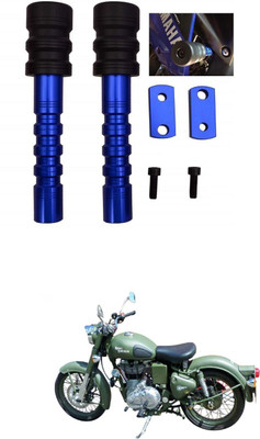 GONAMA BIKE CNC Frame Slider Crash Protectors 215 Bike Crash Guard(Royal Enfield)