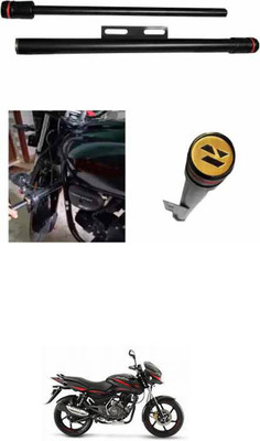 E-Shoppe NEW STYLISH HEAVY SINGLE ROD OPEN LEG GUARD FOR Pulsar 150 Bike Crash Guard(Bajaj)