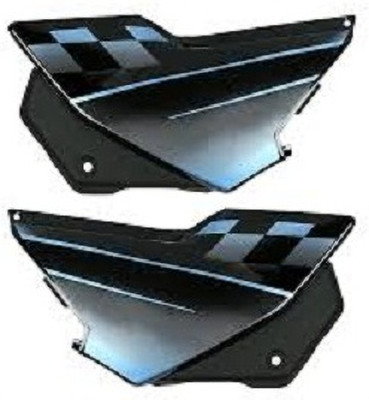 TAWAR ENTREPRISE Side Panel For Glamour Old Model (Black/Blue) Bike Crash Guard(Hero)