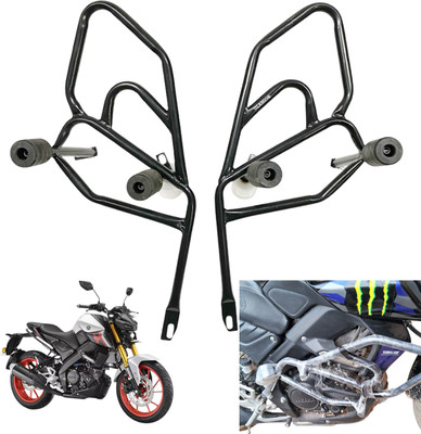 OZANGO Bike Heavy Quality Metal Big Crash Guard with Slider Support for MT15(Yamaha)