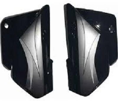 TAWAR ENTREPRISE Side Panel for Splendor Pro (Black/Grey) Bike Crash Guard(Hero)